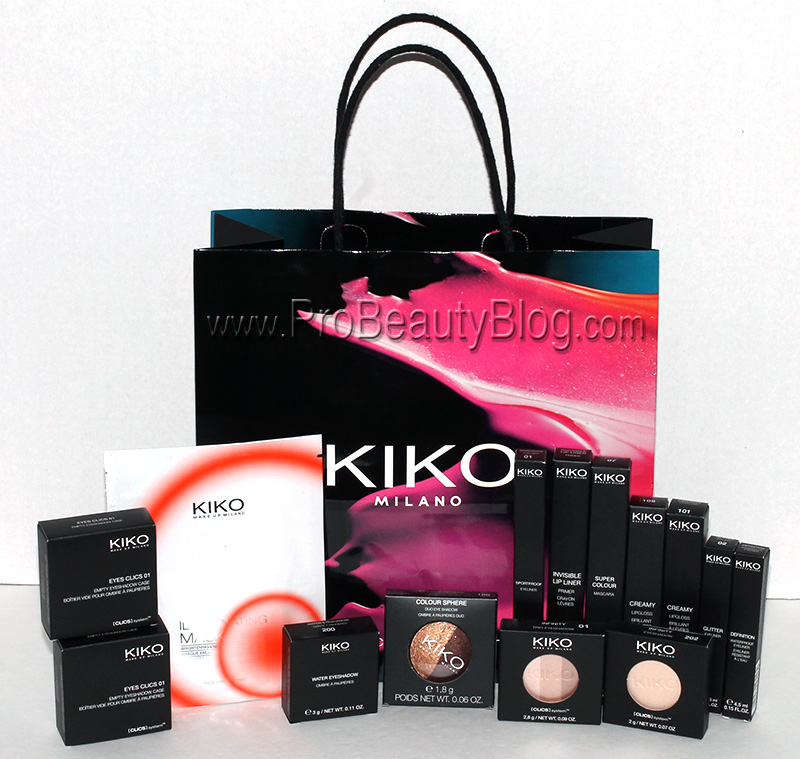 Are products from Kiko Cosmetics sold in the USA?