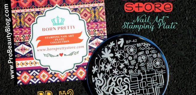 REVIEW: Born Pretty Store Nail Art Stamping Plate BP-42